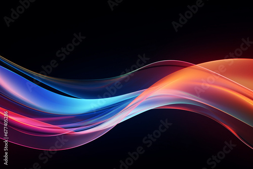 abstract graphic line motion energic, sporty, technology, 3D illustration