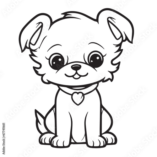 small dog coloring pages