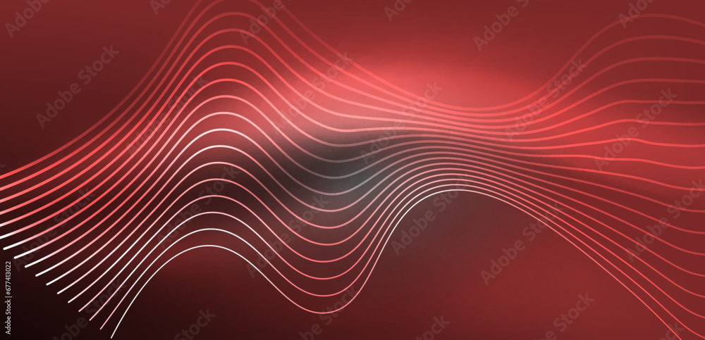 Abstract background neon wave. Hi-tech design for wallpaper, banner, background, landing page, wall art, invitation, prints, posters Abstract background neon wave. Hi-tech design for wallpaper, banner, background, landing page, wall art, invitation, prints, posters