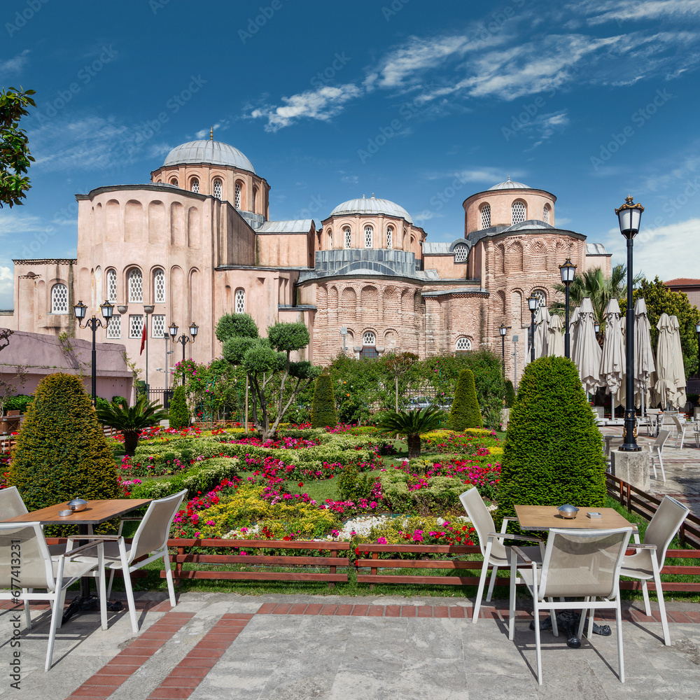 Zeyrek Mosque, or Molla Zeyrek Camii, 14th century Middle Byzantine