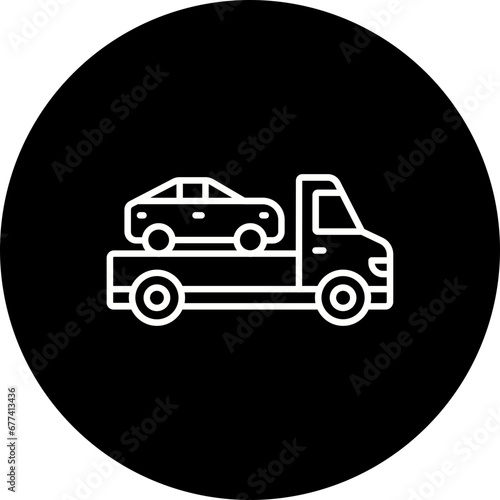 Car Towing Icon