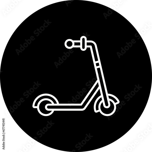 Kick Scooter Icon