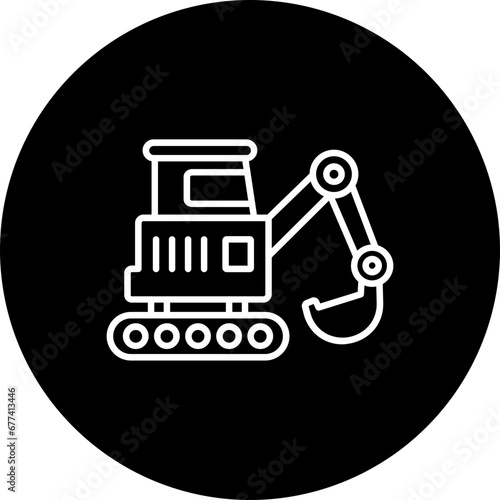 Excavator Icon