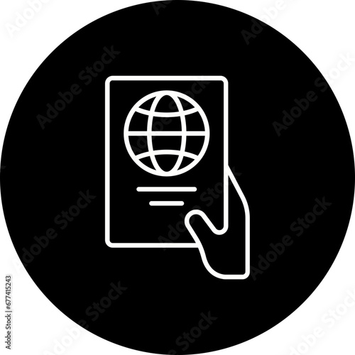 Passport control Icon