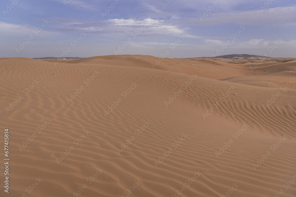 Tengri Desert in the Inner Mongolia Autonomous Region in China