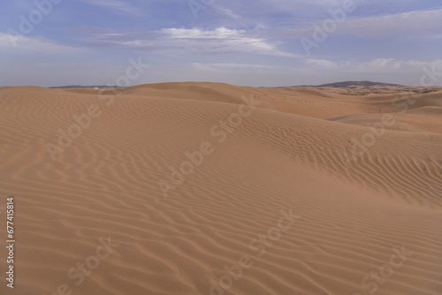 Tengri Desert in the Inner Mongolia Autonomous Region in China