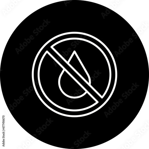 No Water Icon Free Download No Water Icon - GFXLoad