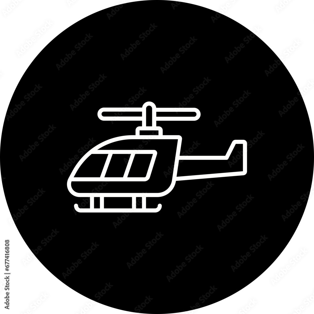 Helicopter Icon Helicopter Icon
