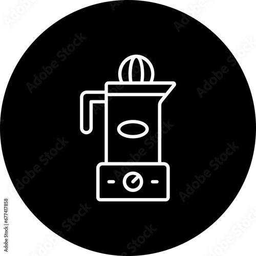 Orange squeezer Icon