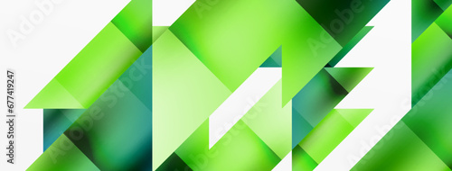 Captivating vector abstraction. Triangles interlock in mesmerizing dance, crafting dynamic geometric backdrop. Fusion of shapes and angles creates artful symphony of modern design