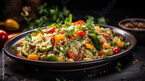 Quinoa Salad with Vegetables
