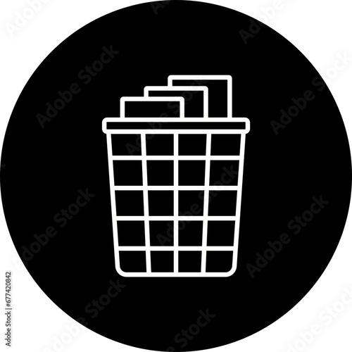 Paper Bin Icon