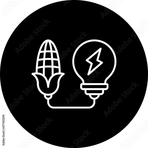 Biomass Energy Icon