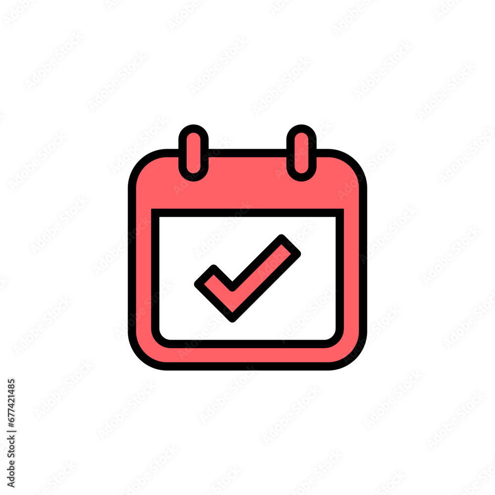 Calendar icon set illustration. Calender sign and symbol. Schedule icon symbol Calendar icon set illustration. Calender sign and symbol. Schedule icon symbol