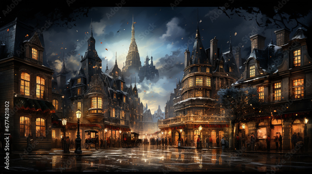 Obraz premium Merry Christmas