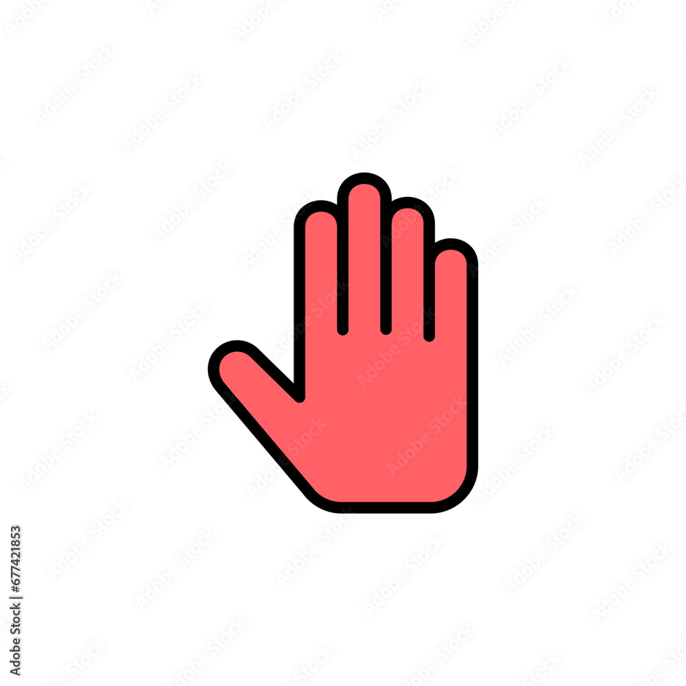 Hand icon set illustration. hand sign and symbol. hand gesture Hand icon set illustration. hand sign and symbol. hand gesture