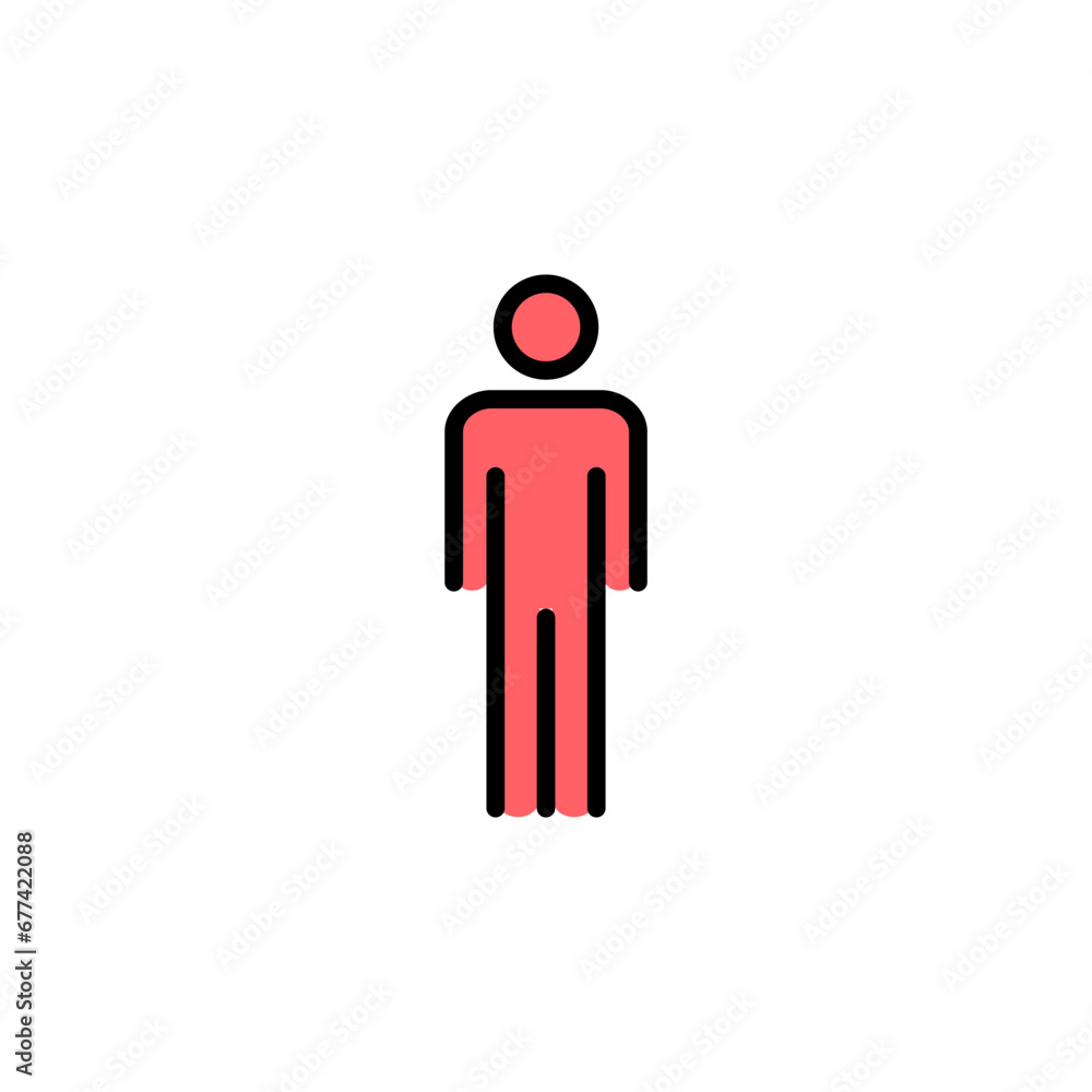 Man icon set illustration. male sign and symbol. human symbol Man icon set illustration. male sign and symbol. human symbol