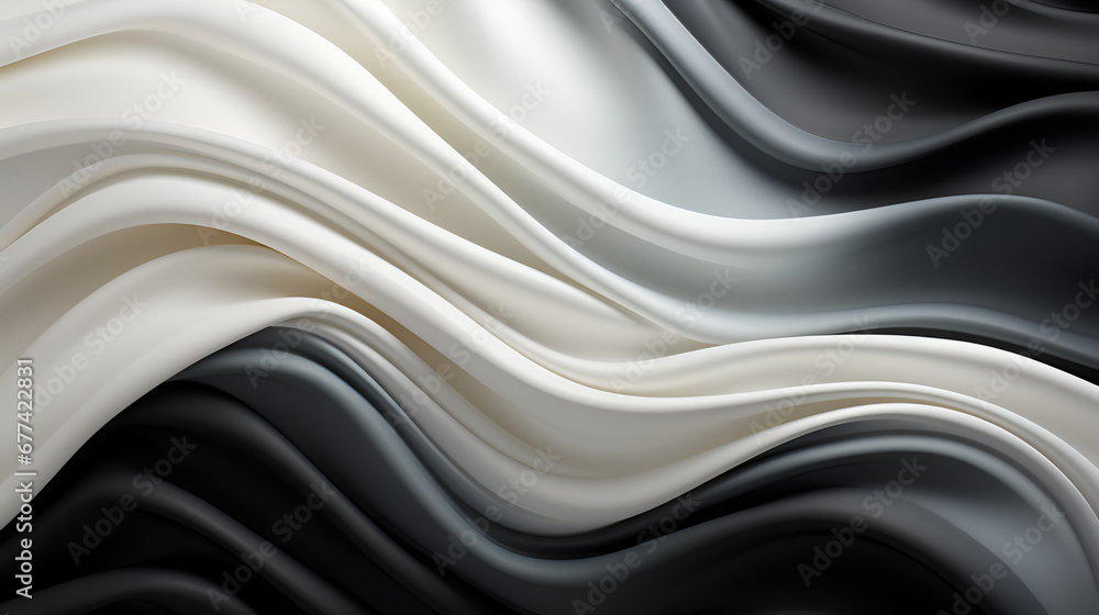 Obraz premium Abstract black and white gradient