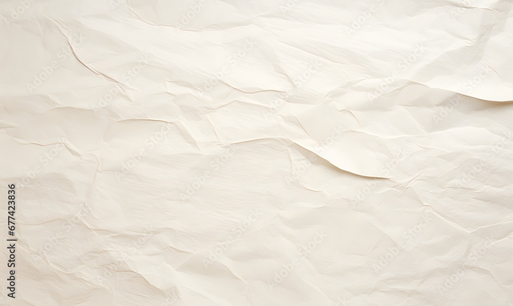 Fototapeta premium crumpled paper texture, Generative AI