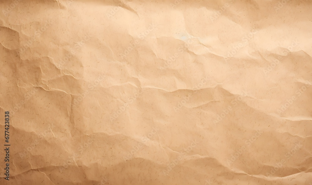Fototapeta premium crumpled paper texture, Generative AI