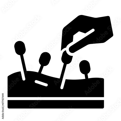 acupunture Solid icon