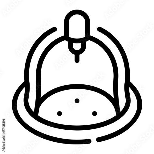 cupping Line Icon