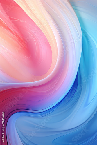 Colorful abstract swirls vertical background