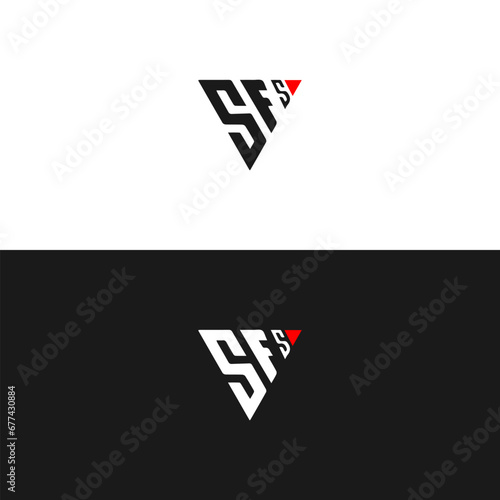 SSF logo. S S F design. White SSF letter. SSF, S S F letter logo design. Initial letter SSF linked circle uppercase monogram logo. S S F letter logo vector design. 