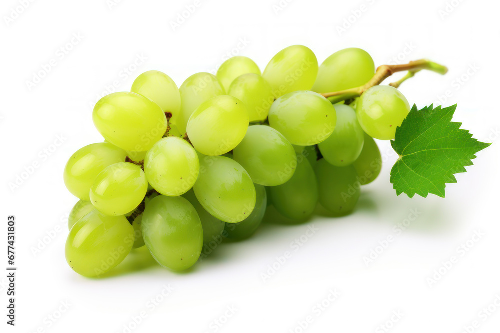 Grape Fruit Isolated on white background