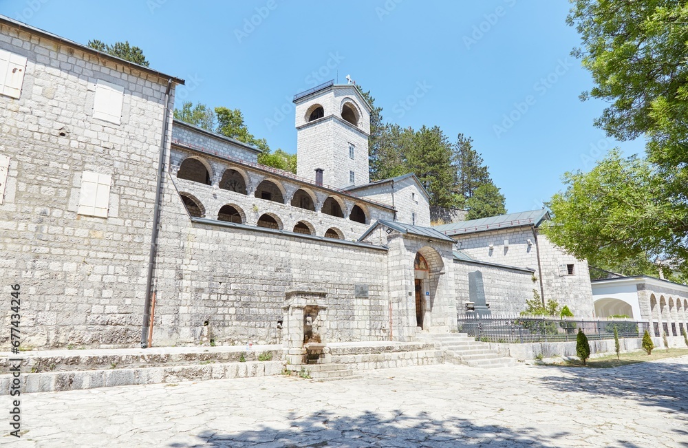 Obraz na płótnie Cetinje, the old royal capital of Montenegro w salonie