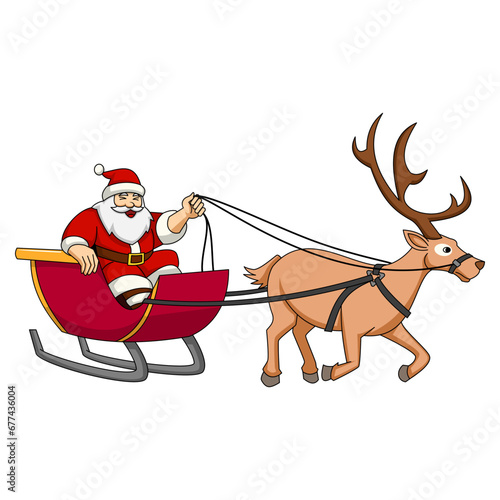 Santa Claus Sleigh © Creative Visionery