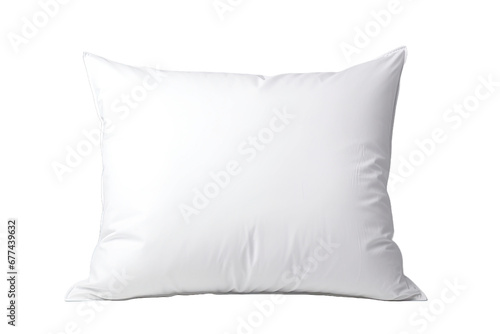 White pillow, Isolated on white background