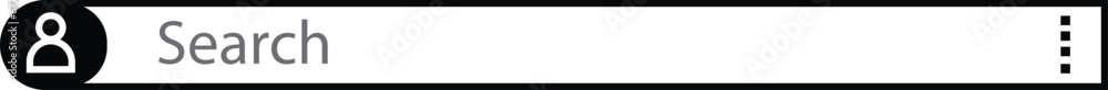 Search Bar Icon Flat Design. Search Bar Template for User Interface, Web, App, Software. Ready Search Form Vector Illustration isolated on transparent background. Search Bar Icon Flat Design. Search Bar Template for User Interface, Web, App, Software. Ready Search Form Vector Illustration isolated on transparent background.
