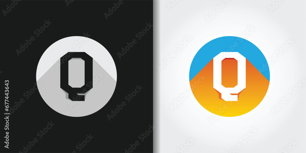 letter q logo set