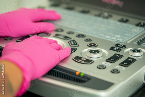 Medical Ultrasound Technology Scan Machine Procedure  