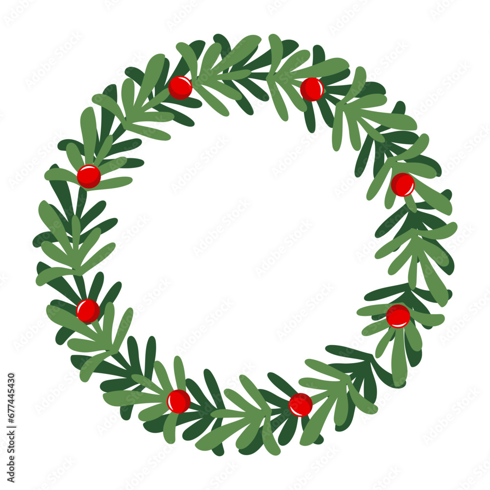 Christmas Wreath Frame Christmas Wreath Frame