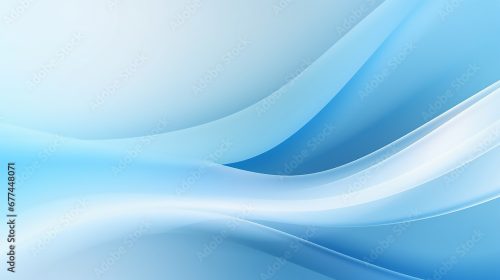 Fototapeta premium abstract soft blue wave gradient background. Colorful geometric background. Blue elements with fluid gradient. Dynamic shapes composition.