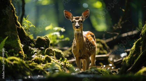 deer in the forest © Muhammad