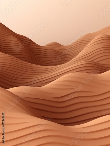 a brown sand dunes