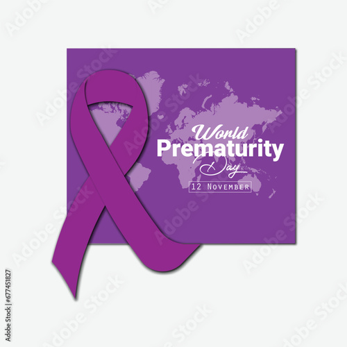 Vector World Prematurity Day Design Resources