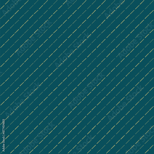 hand drawn striped diagonals. teal repetitive background. vector seamless pattern. geometric illustration. fabric swatch. wrapping paper. continuous design template for textile, linen, home decor