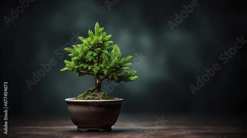 Miniature Majesty: Bonsai Trees Paired with Planters