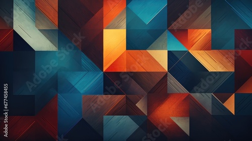Abstract Geometric Background