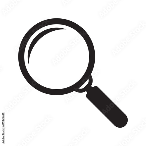 Magnifier glass icon	