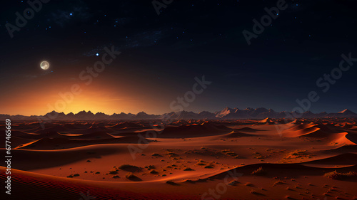 DESERT IN THE NIGHT 