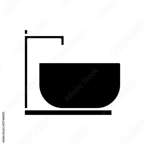 wash basin glyph icon