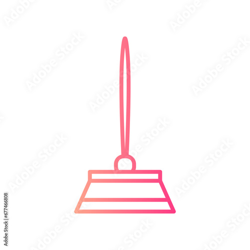 Sweeper line icon