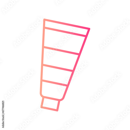 toothpaste line icon