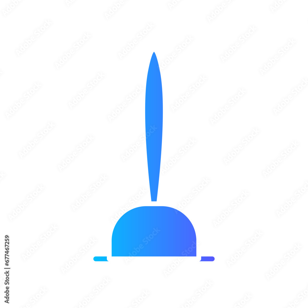 plunger gradient icon plunger gradient icon