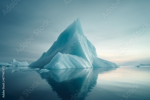 Global warming or climate change concepts with north pole ice melting.ozone environment and save the world for future living © Limitless Visions